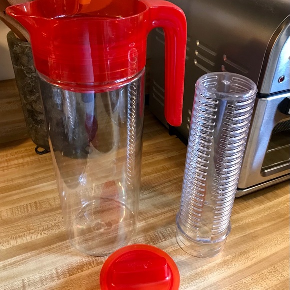 2/$10 PRIMULA Tall Plastic Fruit Infuser Water Pitcher Cucumber Water Container - Picture 13 of 14